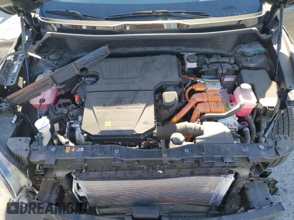 2024 Kia Niro EX Touring with VIN KNDCR3LE4R5142184, listed as a Copart auction lot 42206645 with 5,447 mi miles and Salvage Title. Bid and sale history available at carsss.com. Image 12.