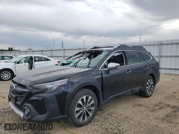 2023 Subaru Outback Touring XT with VIN 4S4BTGPD8P3190670, listed as a Copart auction lot 57247325 with 25,275 mi miles and Salvage title. Bid and sale history available at DreamBid. Image 1.