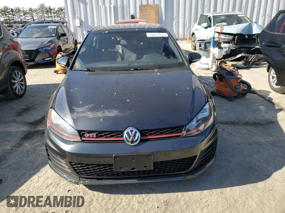 2017 Volkswagen Golf GTI S with VIN 3VW547AU9HM012268, listed as a Copart auction lot 45974655 with 84,470 mi miles and Salvage Title. Bid and sale history available at carsss.com. Image 5.