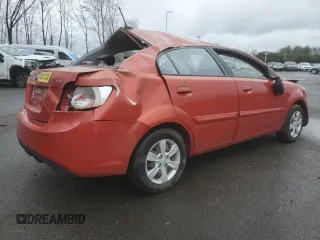 2010 Kia Rio LX with VIN KNADH4A39A6598630, listed as a Copart auction lot 51523545 with 99,896 mi miles and Non Repairable. Bid and sale history available at carsss.com. Image 3.