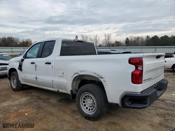 2022 Chevrolet Silverado 1500 Work Truck with VIN 1GCRAAEK7NZ617502, listed as a Copart auction lot 81069634 with 62,207 mi miles and Salvage Title. Bid and sale history available at carsss.com. Image 2.
