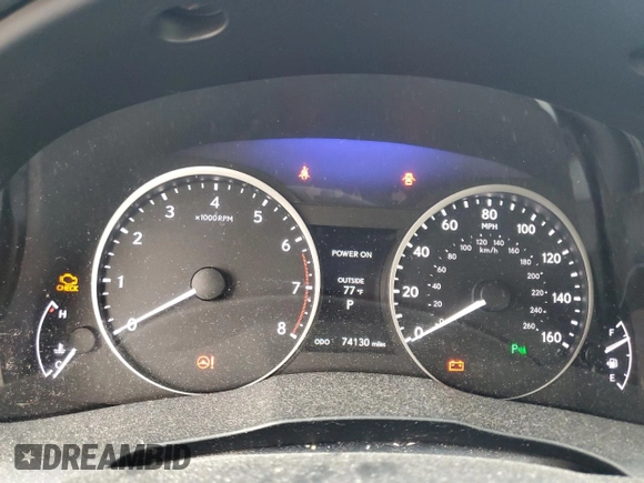 2015 Lexus ES 330 with VIN JTHBK1GGXF2154853, listed as a Copart auction lot 64828665 with 75,119 mi miles and Salvage title. Bid and sale history available at DreamBid. Image 9.