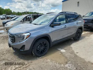 2020 GMC Terrain SLE with VIN 3GKALTEV0LL293279, listed as a Copart auction lot 62778115 with 55,866 mi miles and Salvage title. Bid and sale history available at DreamBid. Image 1.
