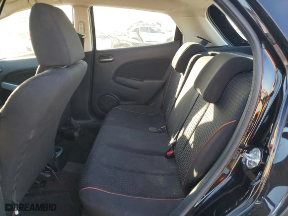 2012 Mazda Mazda2 Touring with VIN JM1DE1LZ7C0140201, listed as a Copart auction lot 88479755 with 139,526 mi miles and Salvage Title. Bid and sale history available at carsss.com. Image 10.