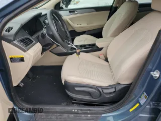 2017 Hyundai Sonata SE with VIN 5NPE24AF5HH478035, listed as a Copart auction lot 80434234 with 91,368 mi miles and Salvage Title. Bid and sale history available at carsss.com. Image 7.