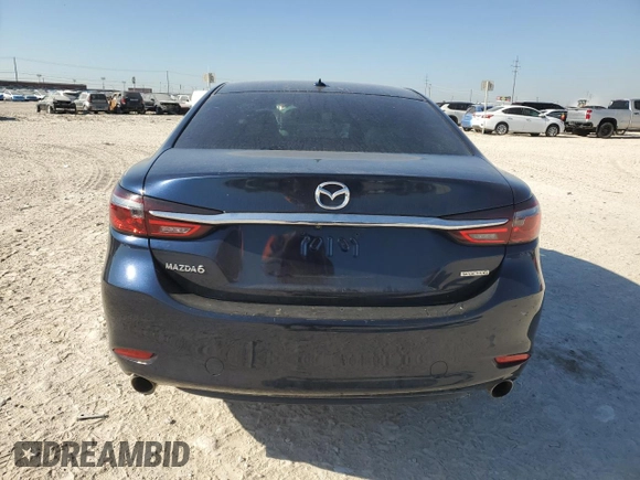 2019 Mazda 6 Grand Touring with VIN JM1GL1TY8K1503334, listed as a Copart auction lot 82921814 with 71,956 mi miles and Salvage Title. Bid and sale history available at carsss.com. Image 6.