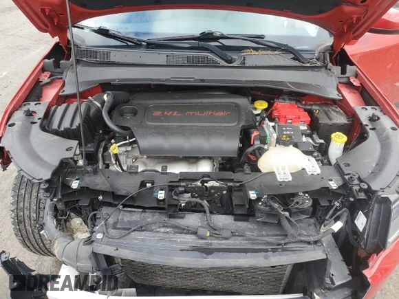 2021 Jeep Compass Altitude with VIN 3C4NJDBB9MT522210, listed as a Copart auction lot 51884765 with 38,768 mi miles and Salvage title. Bid and sale history available at DreamBid. Image 14.