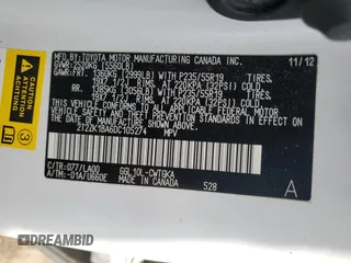 2013 Lexus RX 350 with VIN 2T2ZK1BA6DC105274, listed as a Copart auction lot 54361255 with Not Provided miles and Salvage Title. Bid and sale history available at DreamBid. Image 14.