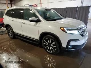 2020 Honda Pilot Touring 8-Passenger with VIN 5FNYF6H98LB058712, listed as a Copart auction lot 43622815 with 81,854 mi miles and Salvage Title. Bid and sale history available at DreamBid. Image 4.