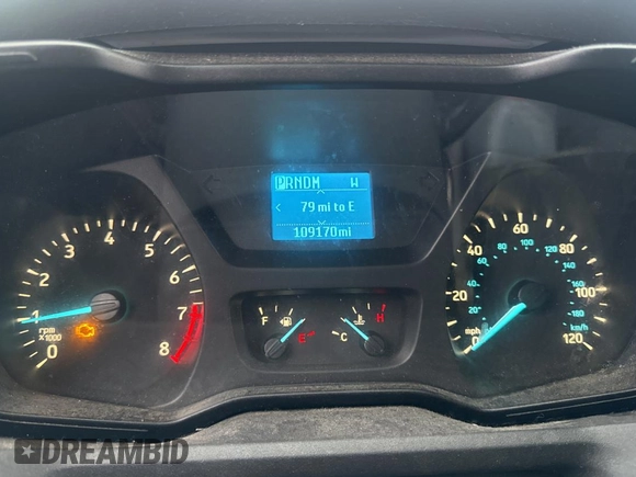 2018 Ford Transit with VIN 1FDBF8ZM2JKA71178, listed as a Copart auction lot 86913204 with 109,170 mi miles and Clean Title. Bid and sale history available at DreamBid. Image 8.