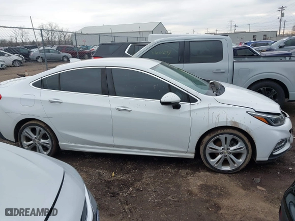 2016 Chevrolet Cruze Premier with VIN 1G1BG5SM5G7252161, listed as a IAAI auction lot 41716574 with 91,418 mi miles. Bid and sale history available at carsss.com. Image 14.