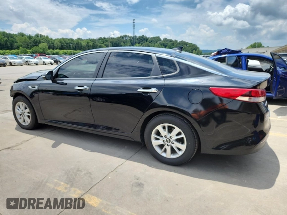 2017 Kia Optima LX with VIN KNAGT4L36H5153836, listed as a Copart auction lot 61222375 with 80,828 mi miles and Salvage title. Bid and sale history available at DreamBid. Image 2.
