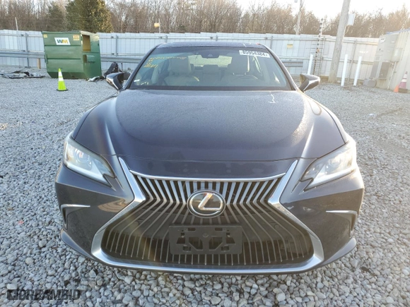 2019 Lexus ES with VIN 58ABZ1B19KU035811, listed as a Copart auction lot 85954384 with 51,773 mi miles and Clean Title. Bid and sale history available at carsss.com. Image 5.