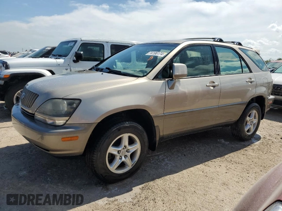 2000 Lexus RX 300 with VIN JT6HF10U4Y0131929, listed as a Copart auction lot 74196174 with 156,756 mi miles and Non Repairable. Bid and sale history available at carsss.com. Image 1.