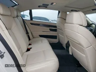 2011 BMW 7 Series 750Li with VIN WBAKB8C58BCY65645, listed as a Copart auction lot 57612775 with 69,670 mi miles and Salvage title. Bid and sale history available at DreamBid. Image 10.