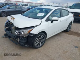 2022 Nissan Versa SV with VIN 3N1CN8EV4NL839437, listed as a IAAI auction lot 42235889 with 46,138 mi miles and . Bid and sale history available at DreamBid. Image 18.