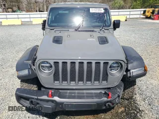 2021 Jeep Wrangler Unlimited Rubicon с VIN 1C4HJXFG0MW606057, выставлен на аукционе Copart как лот 51122355 с пробегом 30 804 миль миль и Списание • Salvage title. История ставок и продаж доступна на DreamBid. Изображение 5.
