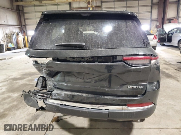 2023 Jeep Grand Cherokee Limited z VIN 1C4RJHBG3PC612389, wystawiony jako Copart lot #47825155 z przebiegiem 14 585 mil mil oraz Szkoda całkowita • Salvage title. Historia ofert i sprzedaży dostępna na DreamBid. Obrazek 6.