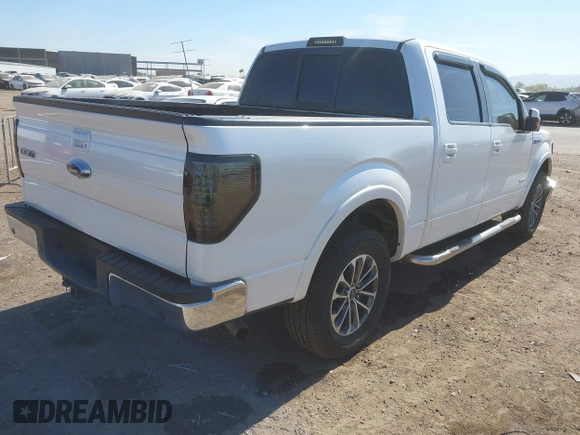 2012 Ford F-150 XL with VIN 1FTFW1CT9CFC02907, listed as a IAAI auction lot 41676633 with 126,192 mi miles. Bid and sale history available at carsss.com. Image 4.
