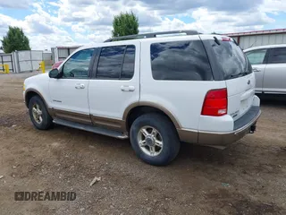 2002 Ford Explorer Eddie Bauer z VIN 1FMZU64W02ZC72927, wystawiony jako IAAI lot #42704235 z przebiegiem 126 317 mil mil oraz . Historia ofert i sprzedaży dostępna na DreamBid. Obrazek 3.