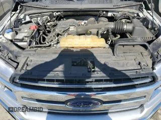 2018 Ford F-150 XL with VIN 1FTEW1EB1JFA64163, listed as a Copart auction lot 48486145 with 81,138 mi miles and Salvage Title. Bid and sale history available at carsss.com. Image 11.