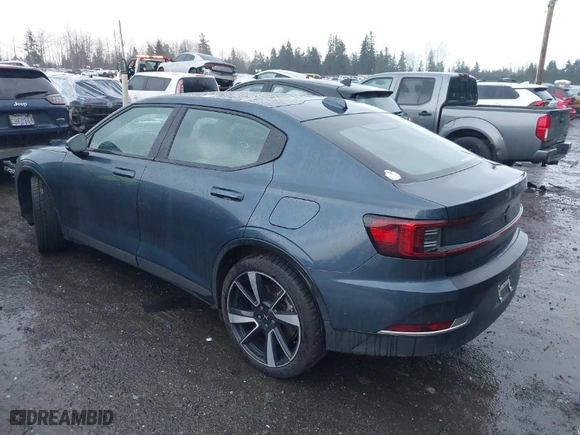 2022 Polestar 2 with VIN LPSED3KA2NL052293, listed as a IAAI auction lot 41199197 with 14,295 mi miles. Bid and sale history available at carsss.com. Image 3.