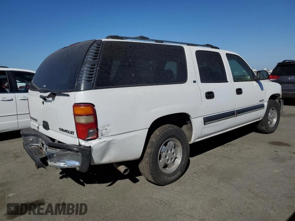 2000 Chevrolet Suburban LT with VIN 3GNFK16T8YG186798, listed as a Copart auction lot 73333444 with 253,866 mi miles and Salvage Title. Bid and sale history available at carsss.com. Image 3.