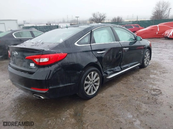 2016 Hyundai Sonata 2.4L Sport with VIN 5NPE34AF5GH329717, listed as a IAAI auction lot 41519434 with 49,069 mi miles. Bid and sale history available at carsss.com. Image 4.