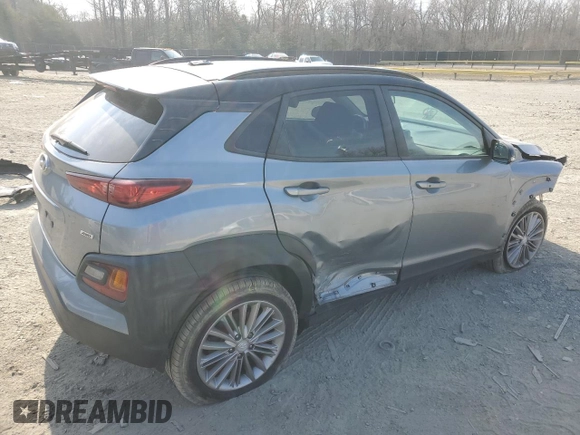 2018 Hyundai Kona SEL with VIN KM8K2CAA4JU187650, listed as a Copart auction lot 47517935 with 62,125 mi miles and Salvage Title. Bid and sale history available at carsss.com. Image 3.