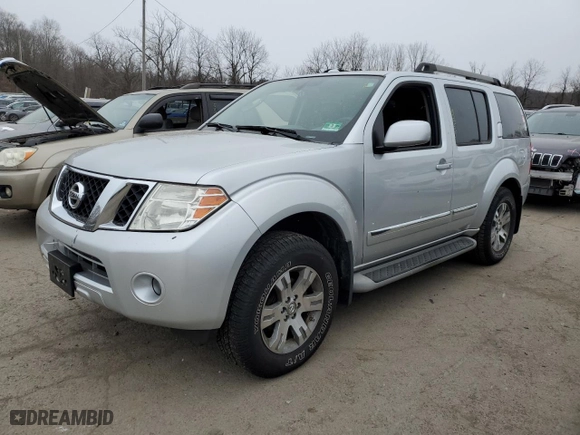 2012 Nissan Pathfinder SV with VIN 5N1AR1NB4CC604322, listed as a Copart auction lot 41395035 with 0 mi miles and Clean Title. Bid and sale history available at carsss.com. Image 1.