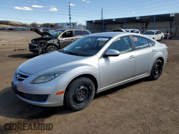 2010 Mazda 6 i Sport with VIN 1YVHZ8BH8A5M18475, listed as a Copart auction lot 50584615 with Not Provided miles and Salvage Title. Bid and sale history available at carsss.com. Image 1.