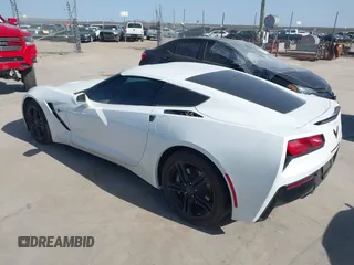 2016 Chevrolet Corvette 1LT with VIN 1G1YB2D75G5102741, listed as a IAAI auction lot 41729768 with 24,504 mi miles. Bid and sale history available at carsss.com. Image 3.