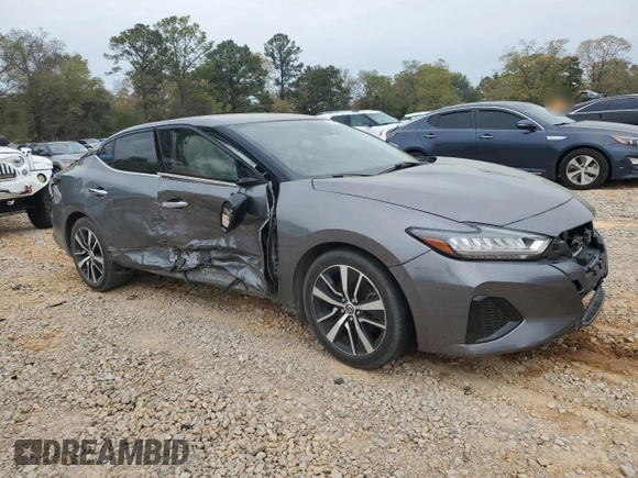 2022 Nissan Maxima SV z VIN 1N4AA6CVXNC503767, wystawiony jako Copart lot #50690305 z przebiegiem Nie podano mil oraz Szkoda całkowita • Salvage title. Historia ofert i sprzedaży dostępna na DreamBid. Obrazek 4.