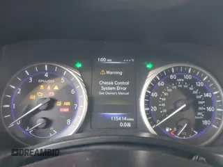 2016 Infiniti Q50 2.0t Premium with VIN JN1CV7AR5GM251834, listed as a IAAI auction lot 41886327 with 115,414 mi miles. Bid and sale history available at carsss.com. Image 7.