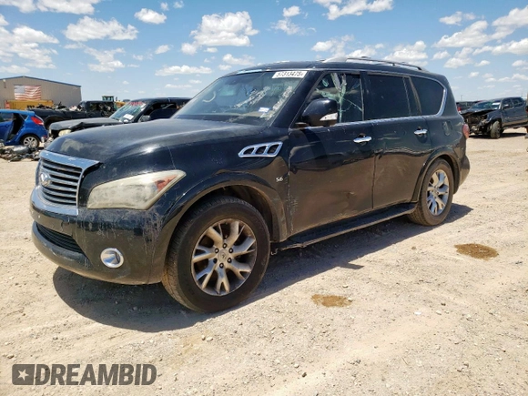 2014 Infiniti QX80 с VIN JN8AZ2NC3E9353073, выставлен на аукционе Copart как лот 57313475 с пробегом 177 561 миль миль и Чистый • Clean title. История ставок и продаж доступна на DreamBid. Изображение 1.