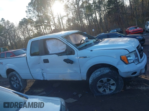 2014 Ford F-150 XL with VIN 1FTFX1EF0EFA23615, listed as a IAAI auction lot 41443935 with 241,426 mi miles. Bid and sale history available at carsss.com. Image 13.