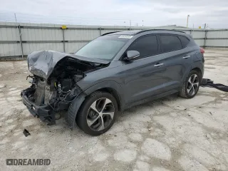 2016 Hyundai Tucson Sport with VIN KM8J33A29GU045062, listed as a Copart auction lot 48024895 with 136,746 mi miles and Salvage Title. Bid and sale history available at carsss.com. Image 1.