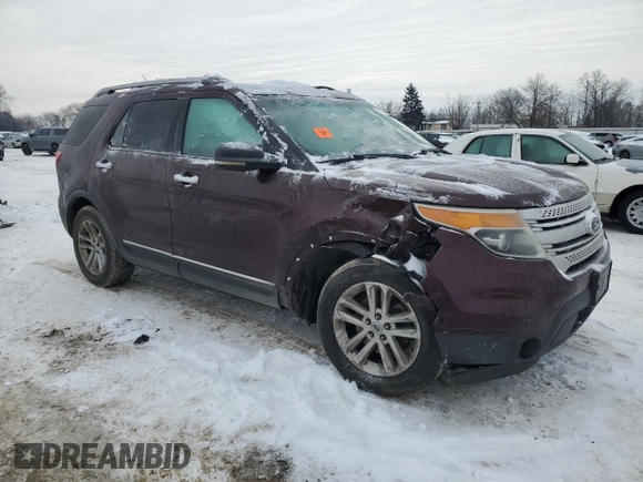 2011 Ford Explorer XLT with VIN 1FMHK7D83BGA41895, listed as a Copart auction lot 87130434 with Not Provided miles and Salvage Title. Bid and sale history available at carsss.com. Image 4.