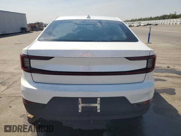 2024 Polestar 2 with VIN YSMFD3KA4RL223065, listed as a Copart auction lot 77323294 with 0 mi miles and Clean Title. Bid and sale history available at carsss.com. Image 6.