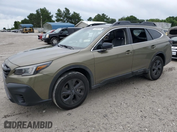 2021 Subaru Outback Onyx XT with VIN 4S4BTGLD5M3108783, listed as a Copart auction lot 60562475 with 55,988 mi miles and Salvage title. Bid and sale history available at DreamBid. Image 1.
