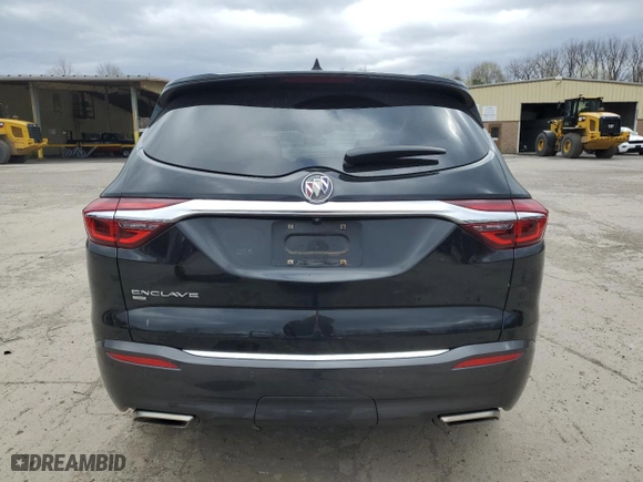 2020 Buick Enclave Premium with VIN 5GAEVBKW0LJ185963, listed as a Copart auction lot 53308055 with 90,704 mi miles and Salvage Title. Bid and sale history available at carsss.com. Image 6.