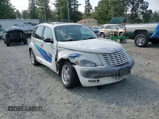 2002 Chrysler PT Cruiser Limited with VIN 3C8FY68B52T257686, listed as a Copart auction lot 59293065 with 252,383 mi miles and Salvage title. Bid and sale history available at DreamBid. Image 13.