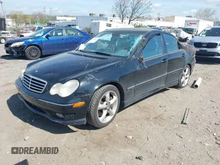 2006 Mercedes-Benz C Sport with VIN WDBRF52H56A880295, listed as a IAAI auction lot 42060646 with 85,107 mi miles. Bid and sale history available at carsss.com. Image 2.