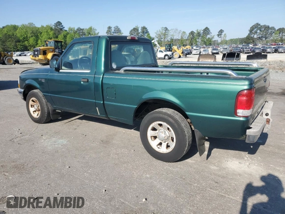 2000 Ford Ranger XL with VIN 1FTYR10V8YTB43444, listed as a Copart auction lot 53509985 with 159,976 mi miles and Clean Title. Bid and sale history available at carsss.com. Image 2.