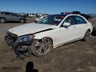 2016 Mercedes-Benz S-Class S 550 with VIN WDDUG8FB1GA252421, listed as a Copart auction lot 50203585 with NaN miles and Salvage Title. Bid and sale history available at carsss.com. Image 1.