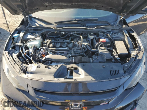 2018 Honda Civic Si Coupe with VIN 2HGFC3A58JH750144, listed as a Copart auction lot 81594994 with 84,340 mi miles and Salvage Title. Bid and sale history available at carsss.com. Image 11.