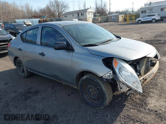 2012 Nissan Versa SV with VIN 3N1CN7AP5CL929890, listed as a IAAI auction lot 41839007 with 145,375 mi miles. Bid and sale history available at carsss.com. Image 1.