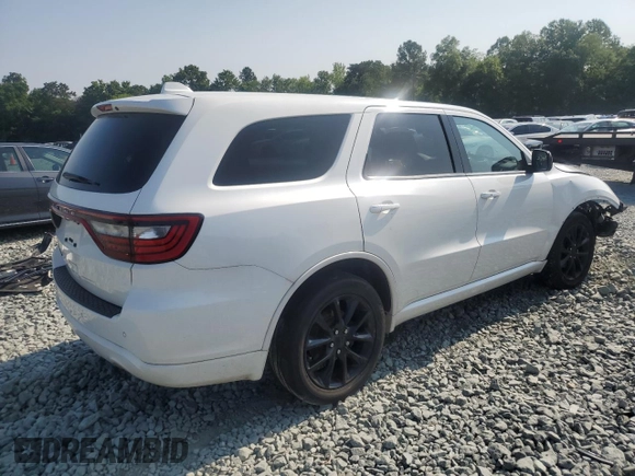 2018 Dodge Durango SXT with VIN 1C4RDHAG7JC494847, listed as a Copart auction lot 59308695 with 114,333 mi miles and Salvage title. Bid and sale history available at DreamBid. Image 3.