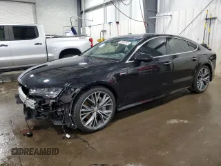 2018 Audi A7 Prestige z VIN WAU23AFC6JN009097, wystawiony jako Copart lot #55999195 z przebiegiem 48 515 mil mil oraz Szkoda całkowita • Salvage title. Historia ofert i sprzedaży dostępna na DreamBid. Obrazek 1.