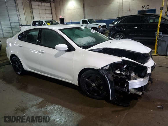 2016 Dodge Dart SXT with VIN 1C3CDFBB8GD507786, listed as a Copart auction lot 49863215 with 96,736 mi miles and Salvage Title. Bid and sale history available at carsss.com. Image 4.